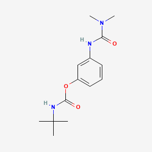 molecular formula C14H21N3O3 B1673293 Karbutylate CAS No. 4849-32-5