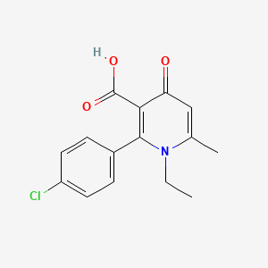 molecular formula C15H14ClNO3 B1673295 Karetazan CAS No. 81051-65-2