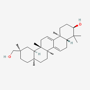 molecular formula C30H48O2 B1673296 Karounidiol CAS No. 118117-31-0