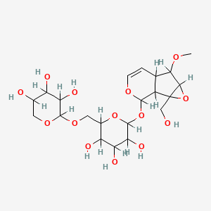 molecular formula C21H32O14 B1673298 Karsoside CAS No. 149155-50-0