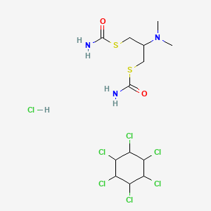 molecular formula C13H22Cl7N3O2S2 B1673301 Kartox CAS No. 72907-72-3