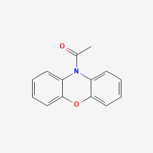 molecular formula C14H11NO2 B1673311 N-Acetylphenoxazine CAS No. 6192-43-4