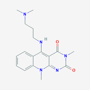 molecular formula C18H23N5O2 B1673312 HLI373 CAS No. 502137-98-6