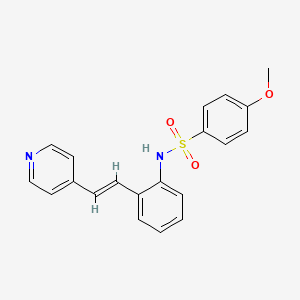 molecular formula C20H18N2O3S B1673315 Hmn 154 CAS No. 173528-92-2