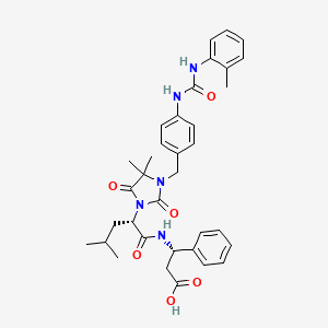 molecular formula C35H41N5O6 B1673317 Unii-rnm7wqo98Y CAS No. 479203-71-9