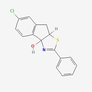 molecular formula C16H12ClNOS B1673318 Unii-BD22Q5WK25 CAS No. 262376-75-0