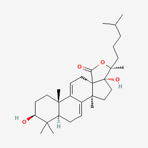 molecular formula C30H47O5 B1673336 Holothurinogenin CAS No. 25495-63-0