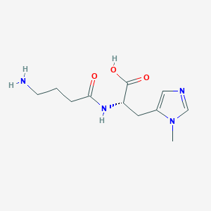 molecular formula C11H19N5O6 B1673339 Homoanserine CAS No. 20314-38-9