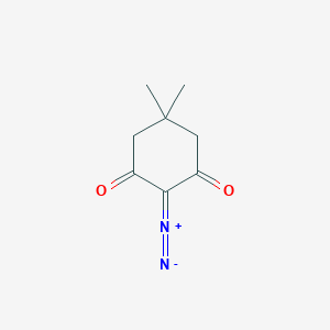molecular formula C8H10N2O2 B167334 重氮二甲酮 CAS No. 1807-68-7