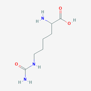 molecular formula C7H15N3O3 B1673342 Homocitrulline CAS No. 1190-49-4