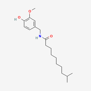 molecular formula C19H31NO3 B1673344 Homodihydrocapsaicin CAS No. 20279-06-5