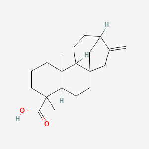 molecular formula C20H30O2 B1673352 松香二烯酸 CAS No. 6730-83-2