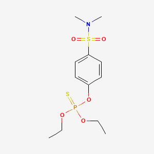molecular formula C12H20NO5PS2 B1673355 Kaya-ace CAS No. 3078-97-5
