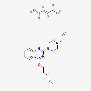 molecular formula C24H32N4O5 B1673363 KB 5666 CAS No. 131916-69-3