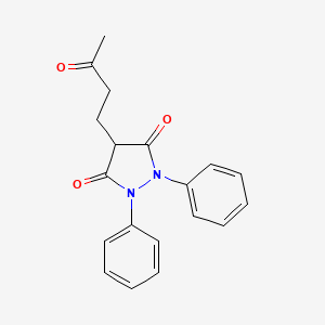 molecular formula C19H18N2O3 B1673378 Kebuzone CAS No. 853-34-9