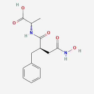 molecular formula C14H18N2O5 B1673381 Kelatorphan CAS No. 92175-57-0