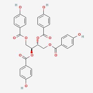 molecular formula C32H26O12 B1673384 Kelletinin I CAS No. 87697-99-2