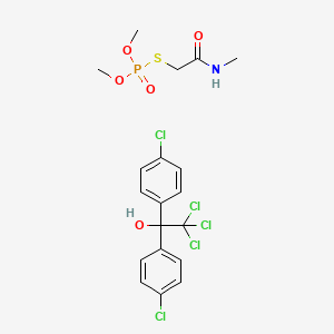 molecular formula C19H21Cl5NO5PS B1673386 Kelthane-S CAS No. 52869-78-0
