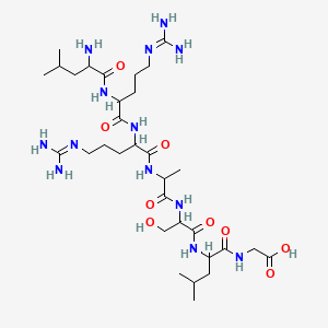 molecular formula C32H61N13O9 B1673388 Kemptide CAS No. 65189-71-1
