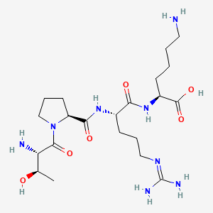 molecular formula C21H40N8O6 B1673394 Kentsin CAS No. 56767-30-7