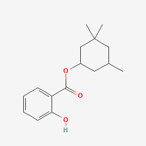 molecular formula C16H22O3 B1673399 霍莫水杨酸酯 CAS No. 118-56-9