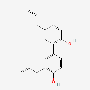 molecular formula C18H18O2 B1673403 Honokiol CAS No. 35354-74-6