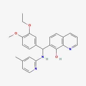 molecular formula C25H25N3O3 B1673410 HQ-415 