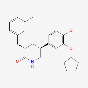 molecular formula C25H31NO3 B1673415 HT-0712 CAS No. 617720-02-2