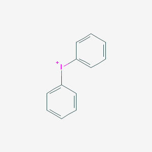 molecular formula C12H10I+ B167342 Diphenyliodonium CAS No. 10182-84-0