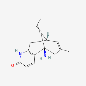 molecular formula C15H18N2O B1673423 Fordine CAS No. 102518-79-6
