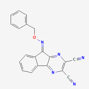 molecular formula C20H11N5O B1673429 DUBs-IN-1 CAS No. 924296-18-4