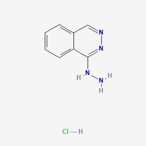 molecular formula C8H9ClN4 B1673434 Hydralazine Hydrochloride CAS No. 304-20-1