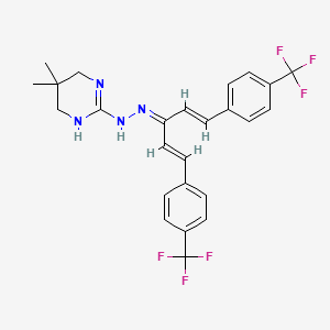 B1673435 Hydramethylnon CAS No. 67485-29-4