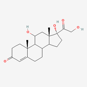 molecular formula C21H30O5 B1673445 Hydrocortisone CAS No. 50-23-7