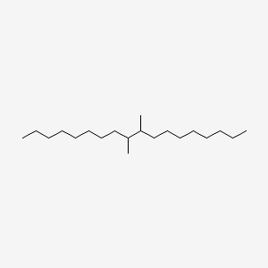 molecular formula C20H42 B1673453 1-Decene, dimer, hydrogenated CAS No. 68649-11-6