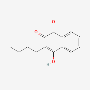 molecular formula C15H16O3 B1673454 Hydrolapachol CAS No. 3343-38-2