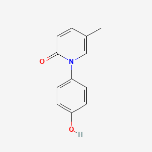 molecular formula C12H11NO2 B1673456 Hydronidone CAS No. 851518-71-3