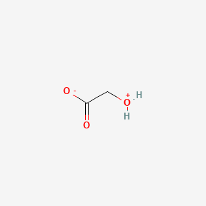molecular formula C2H4O3<br>HOCH2COOH<br>C2H4O3 B1673462 Glycolic acid CAS No. 79-14-1