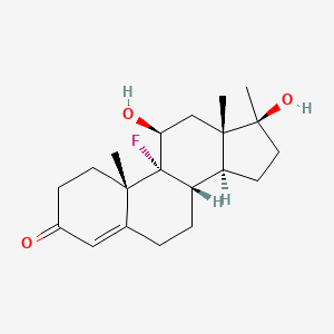 molecular formula C20H29FO3 B1673463 氟甲睾酮 CAS No. 76-43-7