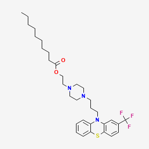 molecular formula C32H44F3N3O2S B1673469 Fluphenazine decanoate CAS No. 5002-47-1