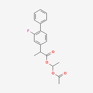 molecular formula C19H19FO4 B1673480 Flurbiprofen Axetil CAS No. 91503-79-6