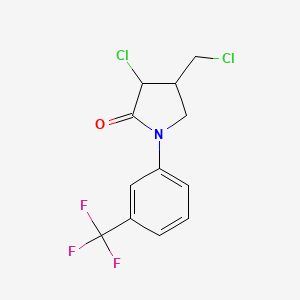 molecular formula C12H10Cl2F3NO B1673481 Flurochloridone CAS No. 61213-25-0