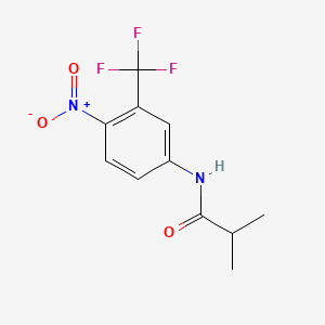 molecular formula C11H11F3N2O3 B1673489 Flutamide CAS No. 13311-84-7