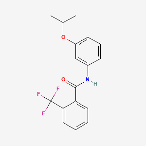 molecular formula C19H14F4N2OS2 B1673491 Flutianil CAS No. 958647-10-4
