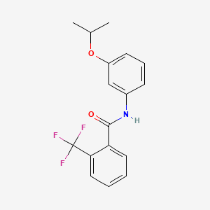 molecular formula C17H16F3NO2 B1673491 Flutianil CAS No. 958647-10-4