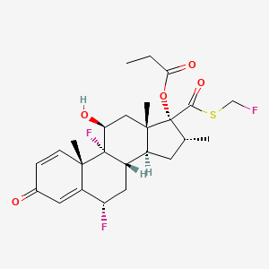 molecular formula C25H31F3O5S B1673493 Fluticasone propionate CAS No. 80474-14-2