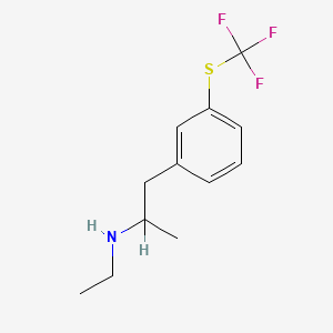 molecular formula C12H16F3NS B1673494 Tiflorex CAS No. 59173-25-0