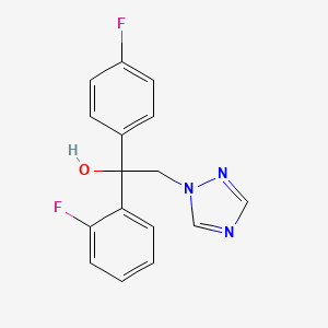 molecular formula C16H13F2N3O B1673497 Flutriafol CAS No. 76674-21-0