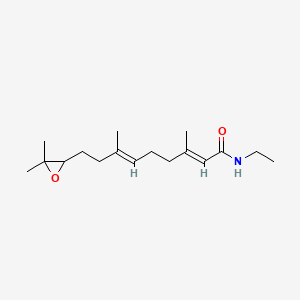 2,6-Nonadienamide, 9-(3,3-dimethyloxiranyl)-N-ethyl-3,7-dimethyl-