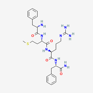 molecular formula C29H42N8O4S B1673519 Fmrfamide CAS No. 64190-70-1